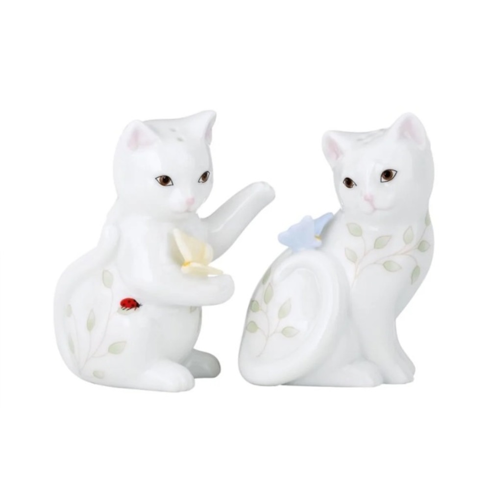 Lenox Cat Salt & Pepper Shaker Set